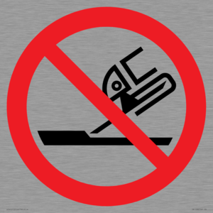 Prohibition: Do not use for face grinding